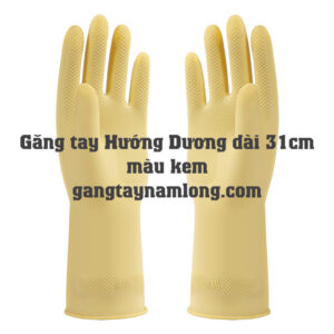 găng tay cao su hướng dương size 7 71/2 | dài 31 cm